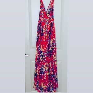 NWOT Meghan LA maxi gown